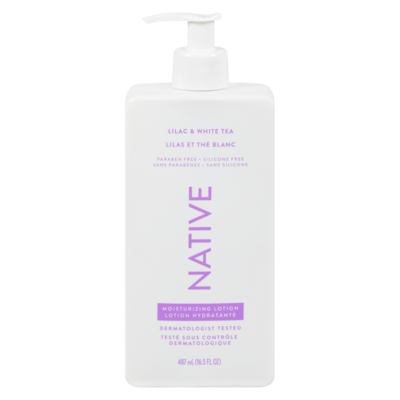 Native Moisturizing Lotion, Lilac & White Tea 487 ml, $4.10/100ml