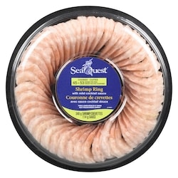 Seaquest Shrimp Ring With Mild Cocktail Sauce - 454 g | Loblaws