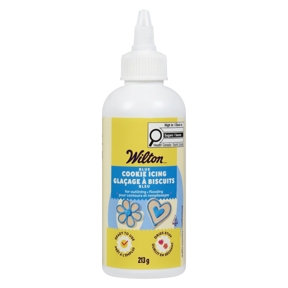 Wilton Cookie Icing Blue 213 g, $2.82/100g