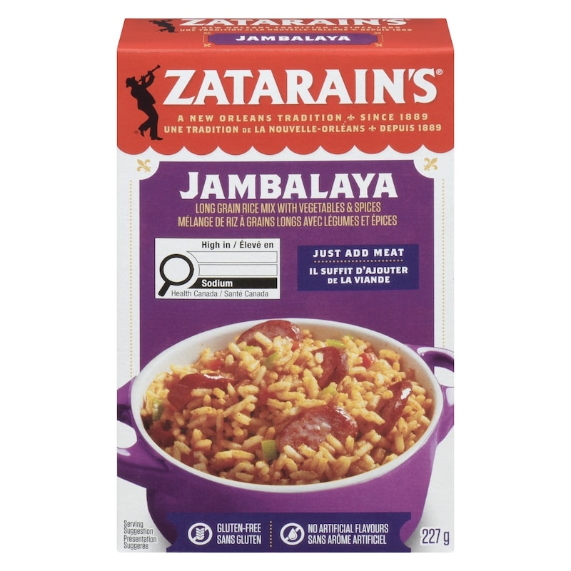 Long Grain Rice Mix With Vegetables & Spices Jambalaya
