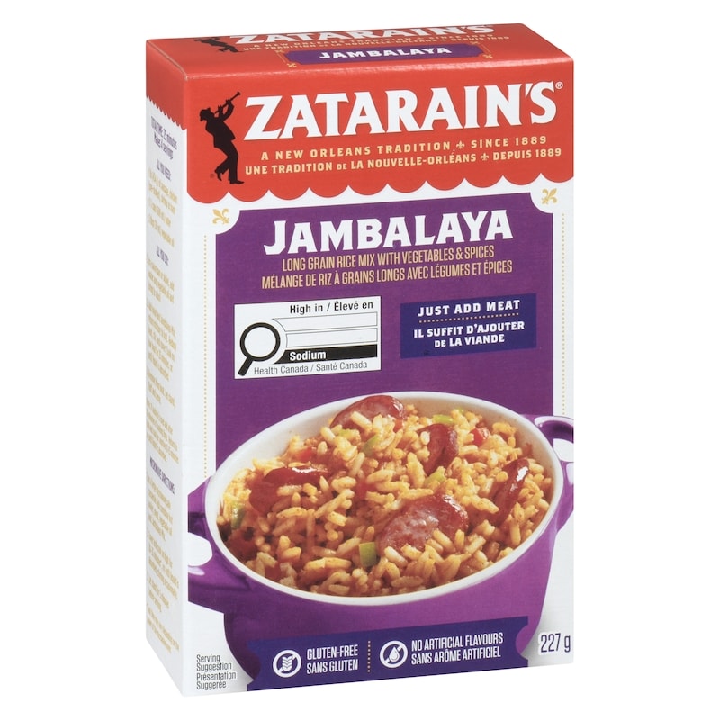 Long Grain Rice Mix With Vegetables & Spices Jambalaya