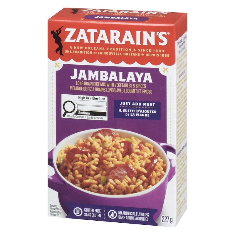 Long Grain Rice Mix With Vegetables & Spices Jambalaya