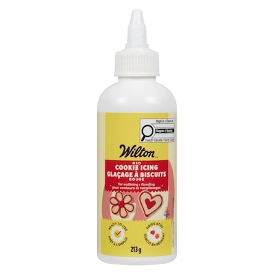 Wilton Cookie Icing Red 213 g, $2.81/100g