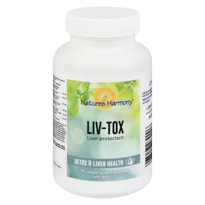 Nature's Harmony Liv-Tox Liver Protectant 90 ea, $0.78/1ea