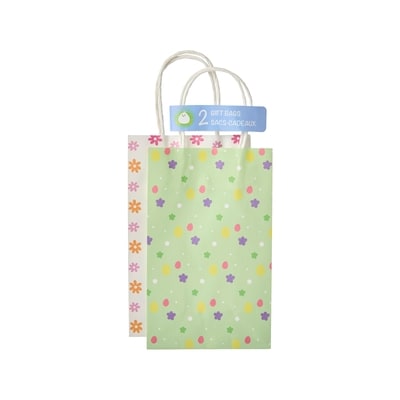 null Easter Gift Bags 2 Pack 2 ea, $1.50/1ea