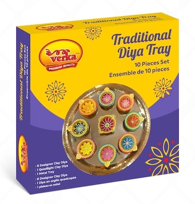 Verka Ensemble traditionnel Diya de 1 ea, 18,00 $/1ch