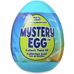 null Mystery Egg Toy with Plush Toy, Blue 1 ea, $6.00/1ea