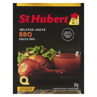 St Hubert Mélange à sauce BBQ 37 g, 4,57 $/100g