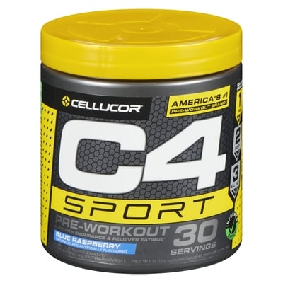 Cellucor Workout Supplement Powder Blue Raspberry 285 g, $11.22/100g