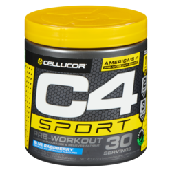 Cellucor Workout Supplement Powder Blue Raspberry 285 g, $11.22/100g