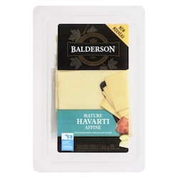 Sliced Havarti Cheese Mature Havarti 35% M.F.