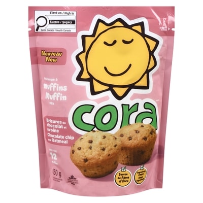 Cora Muffin Mix Chocolate Chip And Oatmeal 450 g, $1.29/100g