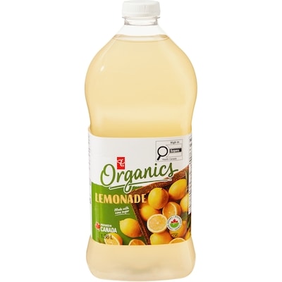PC Organics Lemonade, Organic 1.36 l, $0.37/100ml