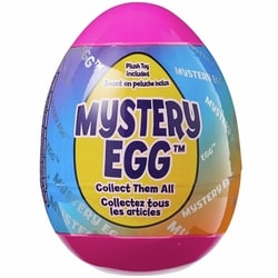 null Peluche œuf mystère, rose 1 ea, 6,00 $/1ch