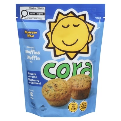 Cora Muffin Mix Blueberry And Oatmeal 450 g, $1.29/100g