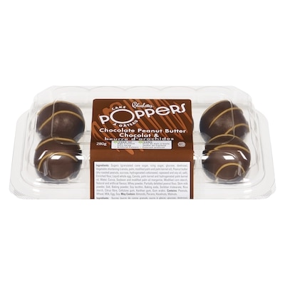 Charlotte's Poppers à gâteau chocolat & beurre d'arachides 280 g, 1,79 $/100g