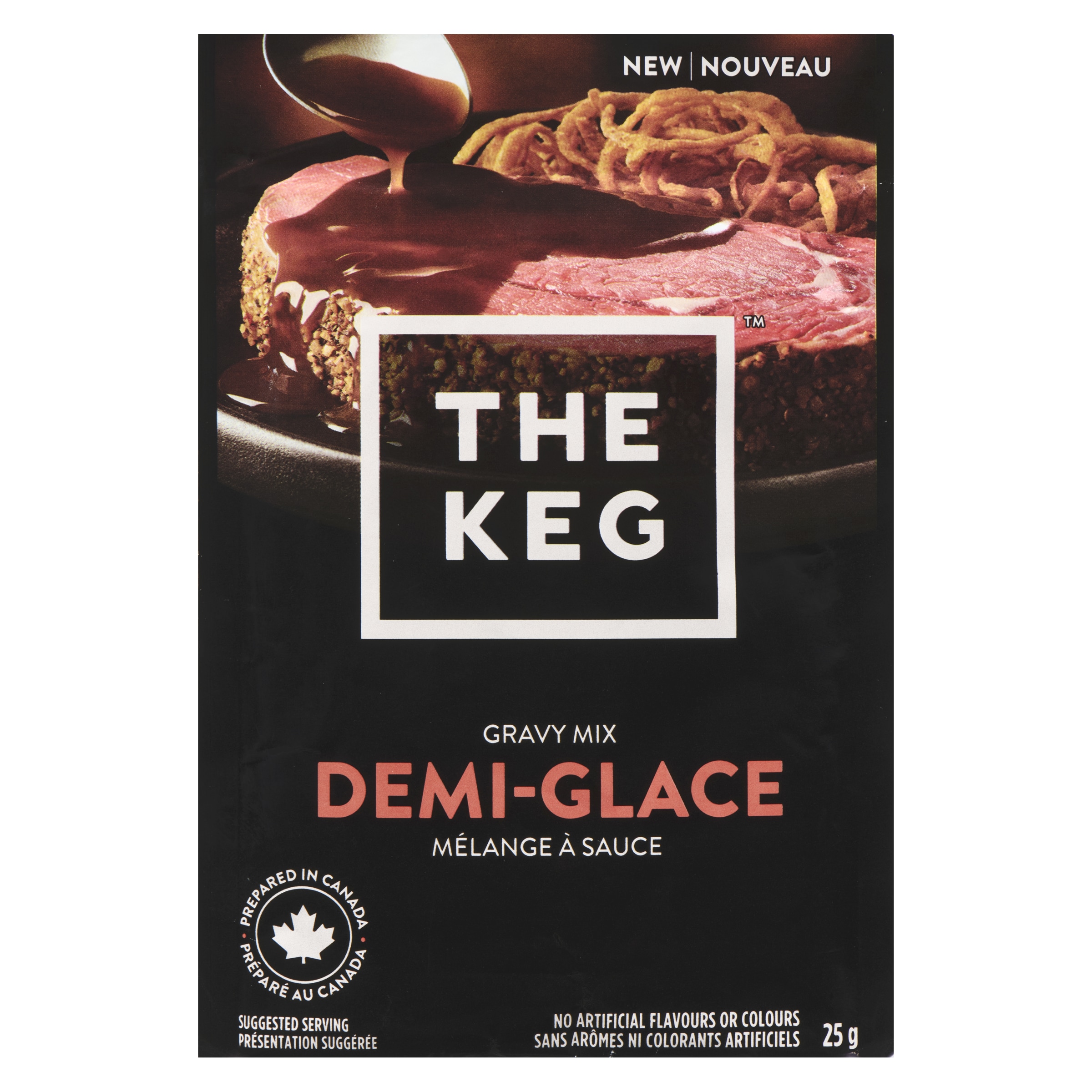 The Keg Mélange à sauce demi-glace 25 g, 9,96 $/100g