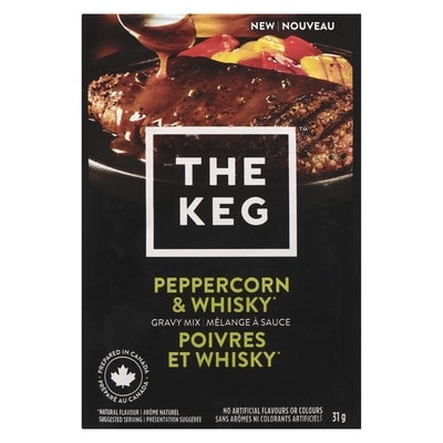 The Keg Gravy Mix Peppercorn & Whisky 31 g, $6.45/100g