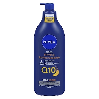 Nivea Body Milk Firming 500 ml, $2.80/100ml