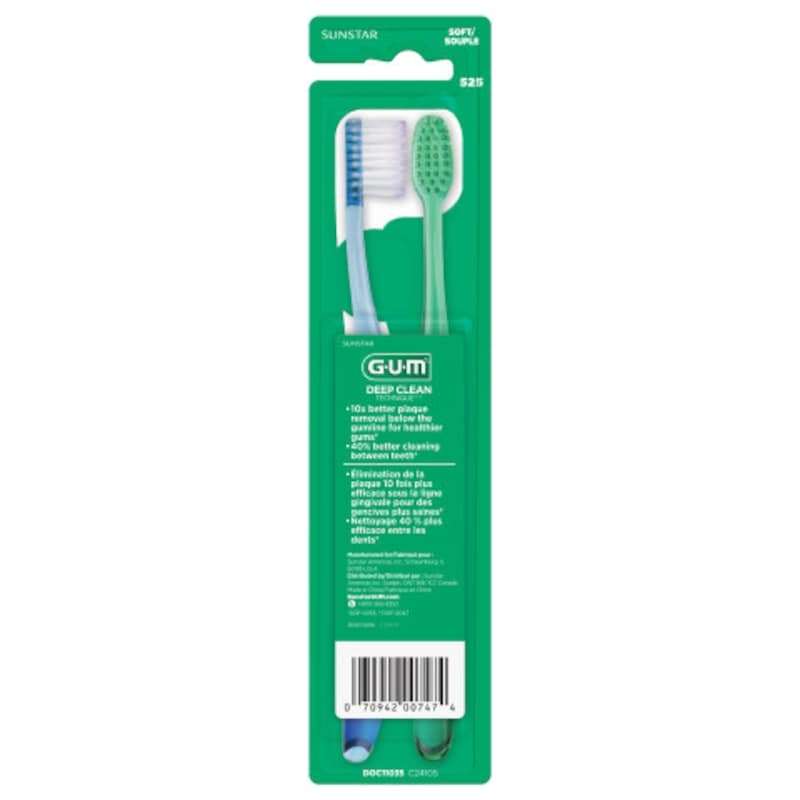 Technique Deep Clean Toothbrush, Compact, Soft Bristles
