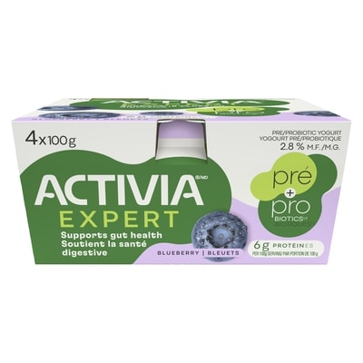 Activia Yogourt pré/probiotique bleuet 100 g, 3,50 $/100g