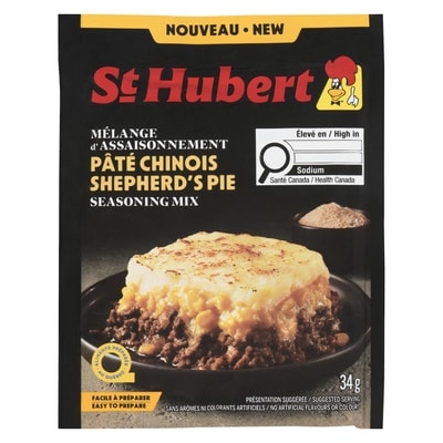 St Hubert Mélange d'assaisonnement pâté chinois 34 g, 2,94 $/100g