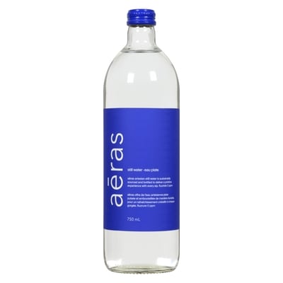 Aeras Still Water 750 ml, $0.60/100ml