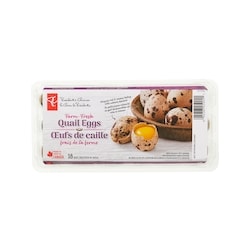 President's Choice Farm-Fresh Quail Eggs 18 ea, $0.22/1ea