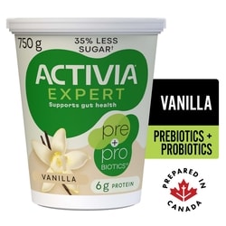 EXPERT YOGURT, PRE & PROBIOTICS, VANILLA