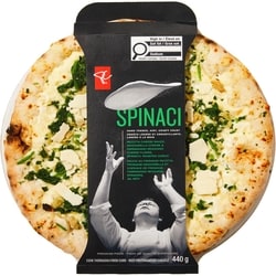 PC Collection noire Pizza de qualité supérieure Spinaci 440 g, 1,82 $/100g