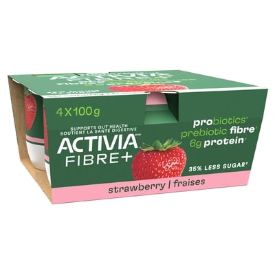 Activia Expert Yogurt, Pre & Probiotics, Strawberry 100 g, $3.99/100g
