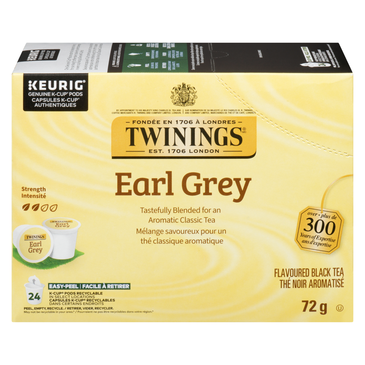 London Fog Tea Latte Flavoured Beverage Pods - Products for Sale
