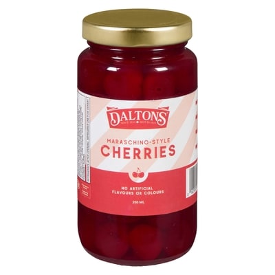 Daltons Maraschino-Style Cherries 250 ml, $1.80/100ml