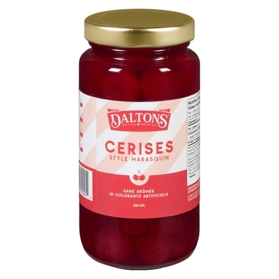 Daltons Cerises style marasquin 250 ml, 1,80 $/100ml