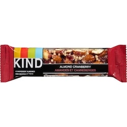 Kind bar Nut Bar Almond Cranberry, Case 12x40.0 g, $4.79/100g