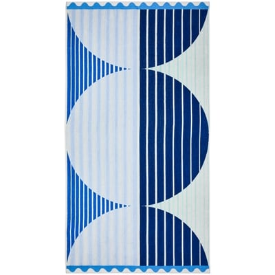 Life at Home Serviette de plage en coton – cercles 1 ea, 20,00 $/1ch