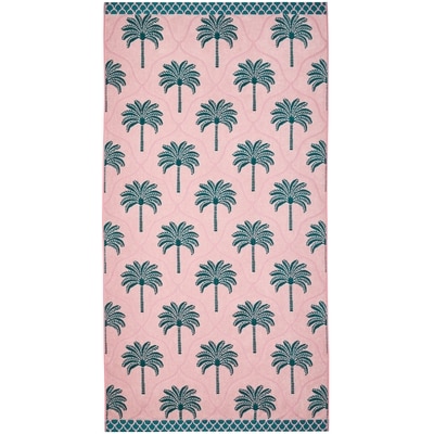 Life at Home Cotton Beach Towel - Palm Trees 1 ea, $20.00/1ea