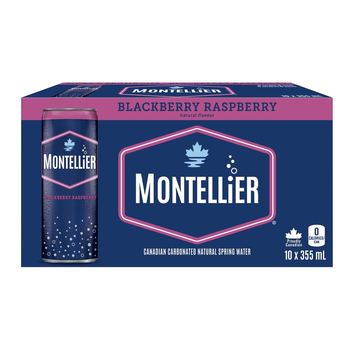 Montellier Blackberry Raspberry Sparkling Water