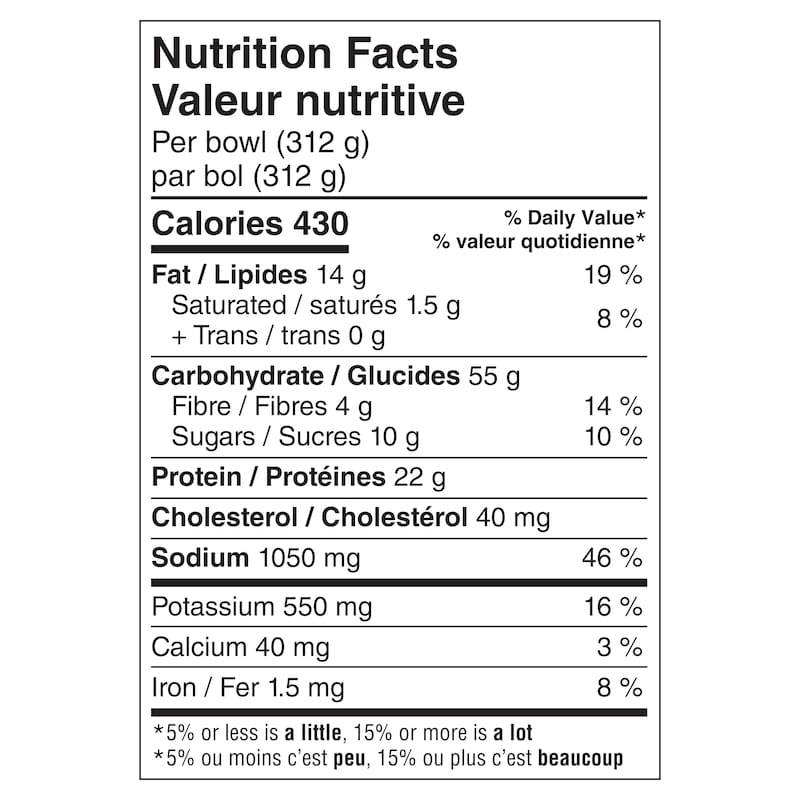 Home Menu, Chicken Lo Mein