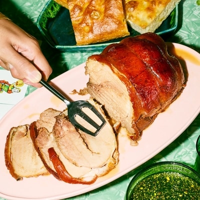 Porchetta Seasoned Pork Shoulder Picnic Roast