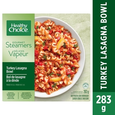Healthy Choice Délices vapeur bol de lasagne à la dinde 283 g, 2,05 $/100g