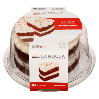 La Rocca Gâteau velours rouge 600 g, 3,67 $/100g