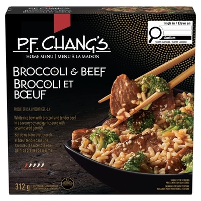P.F. Chang's Home Menu, Broccoli & Beef 312 g, $2.56/100g
