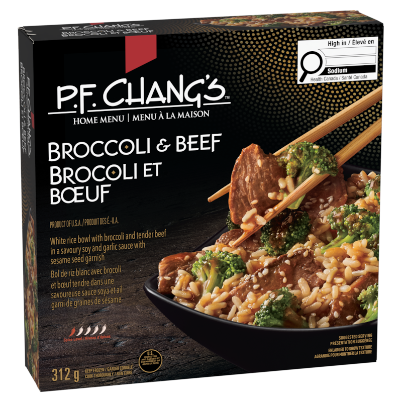 Home Menu, Broccoli & Beef