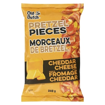 Old Dutch Pretzel Pieces Cheddar Cheese Flavour 240 g, $1.66/100g