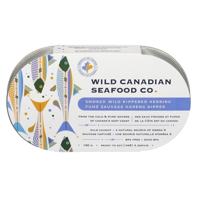 Wild Canadian Seafood Fumé sauvage hareng kipper 180 g, 3,88 $/100g