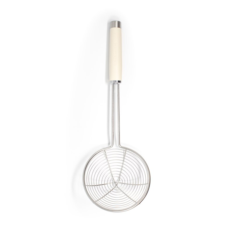 Wire Skimmer, Almond Cream