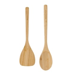 KitchenAid Ensemble de 2 ustensiles en bambou : cuillère et spatule courte 1 ea, 18,00 $/1ch