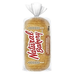 Natural Bakery Canadian Rye Bread 500 g, $0.80/100g