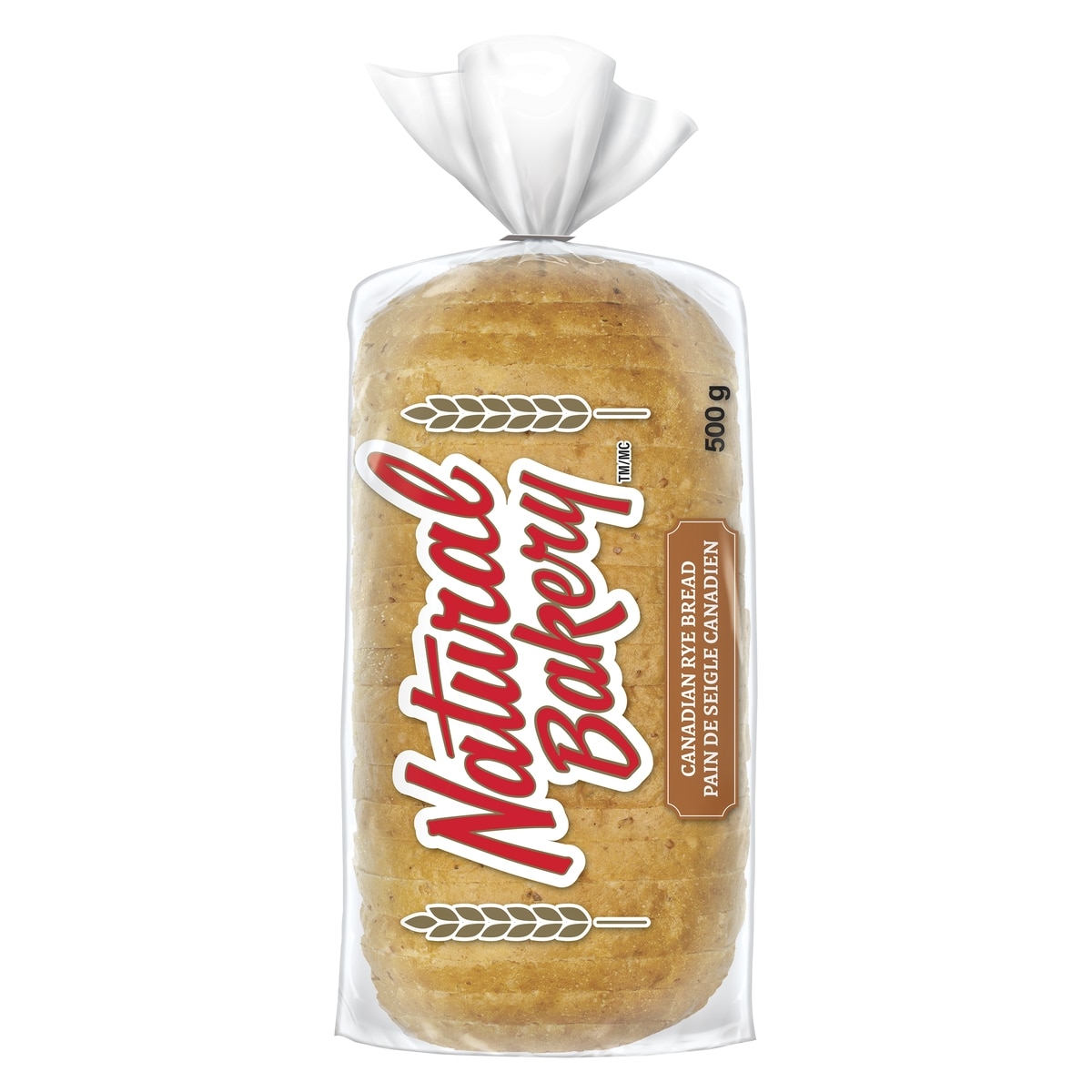 Natural Bakery Pain de seigle canadien 500 g, 0,86 $/100g